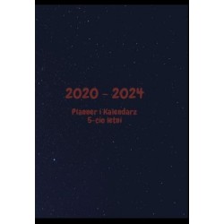 2020 - 2024 Planner i Kalendarz 5-cio letni